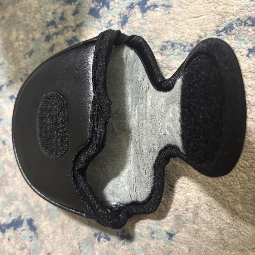 Pinemeadow PGX Mallet Putter HeadCover Rounded Putter Cover Black Left Handed